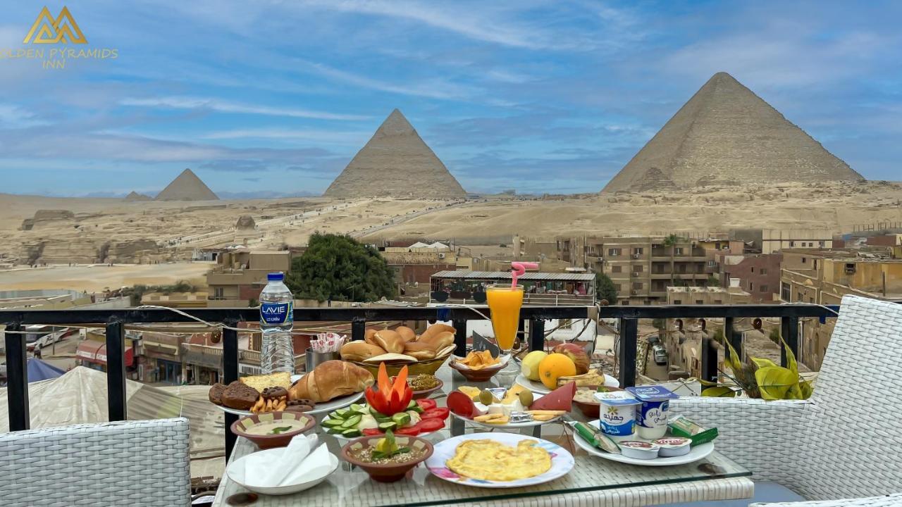 Golden Pyramids Inn Kafret el-Gabal Zewnętrze zdjęcie
