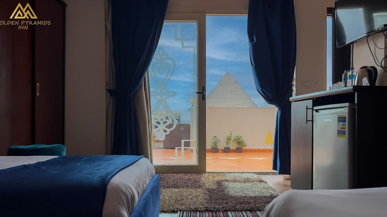Golden Pyramids Inn Kafret el-Gabal Zewnętrze zdjęcie