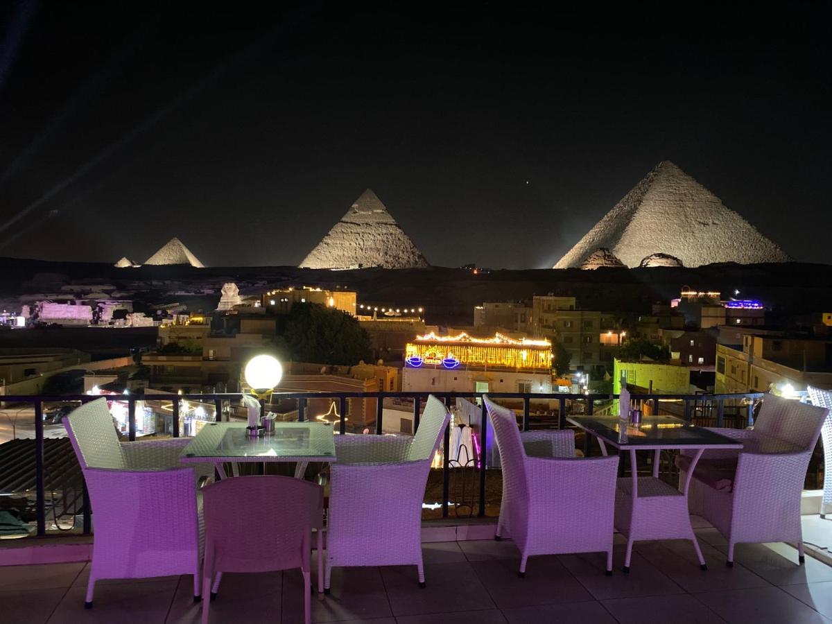 Golden Pyramids Inn Kafret el-Gabal Zewnętrze zdjęcie