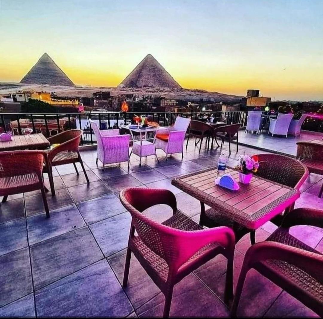 Golden Pyramids Inn Kafret el-Gabal Zewnętrze zdjęcie