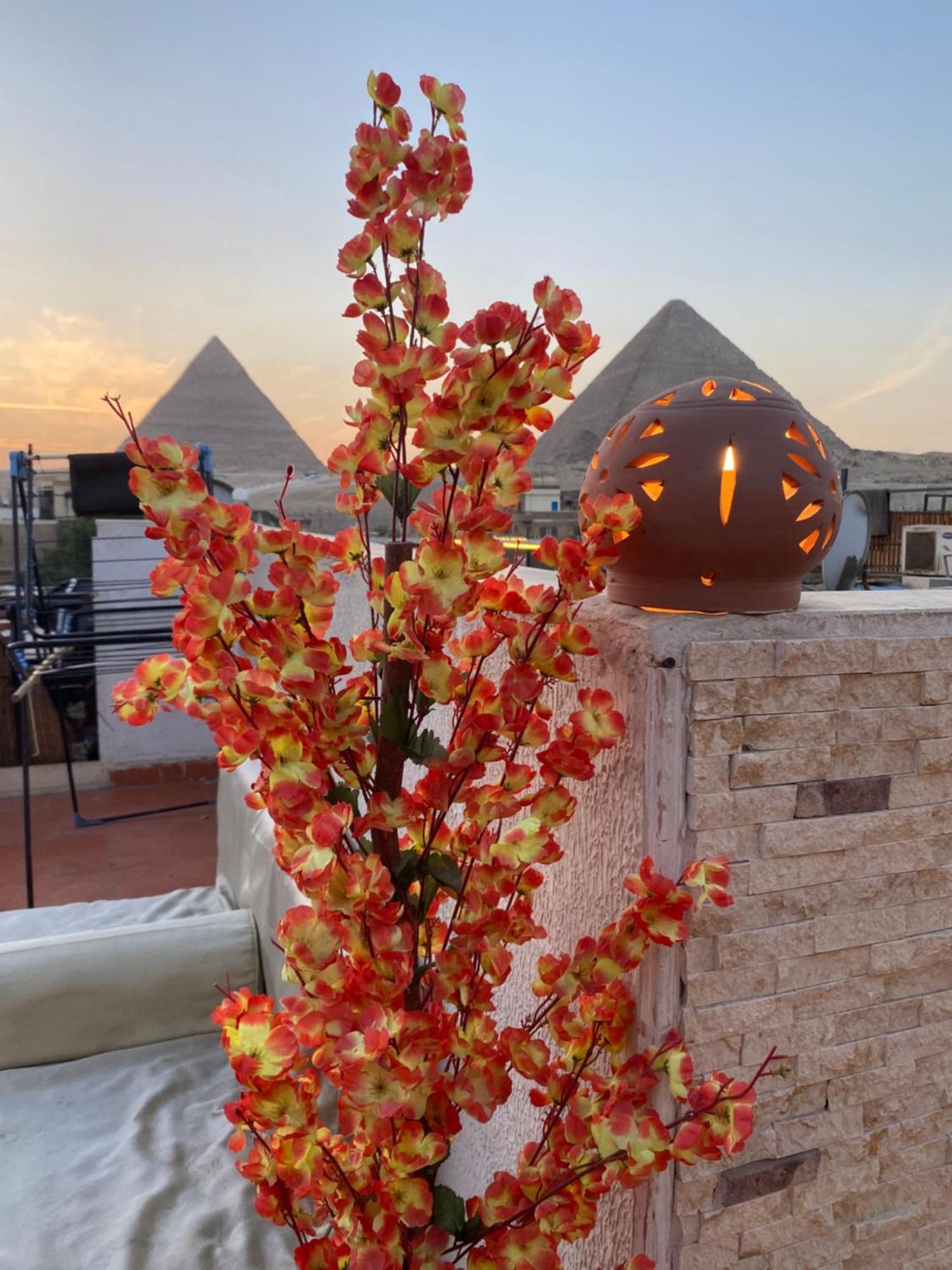 Golden Pyramids Inn Kafret el-Gabal Zewnętrze zdjęcie